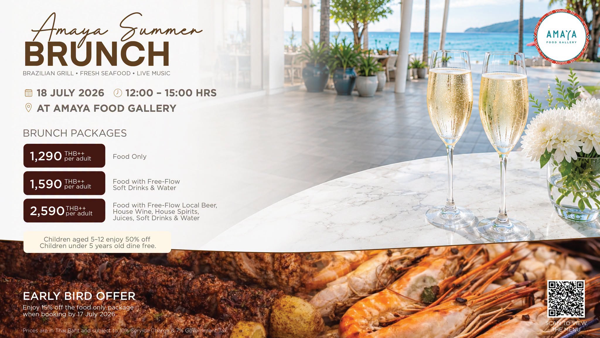Amaya Summer Brunch